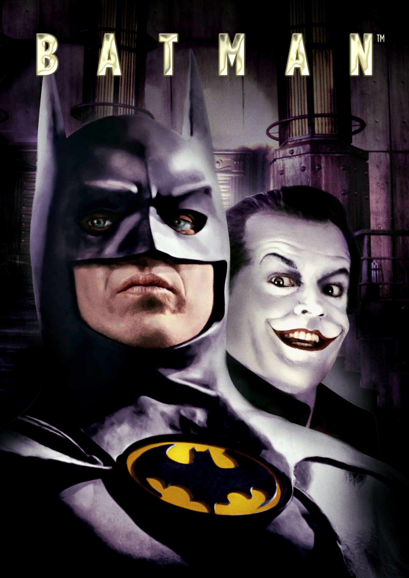 BATMAN POSTER - TIM BURTON - VERSA